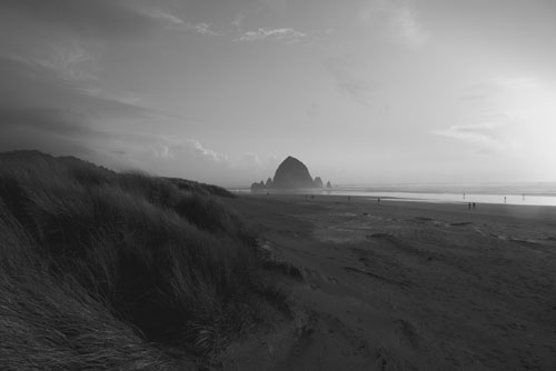 Canon Beach B/W